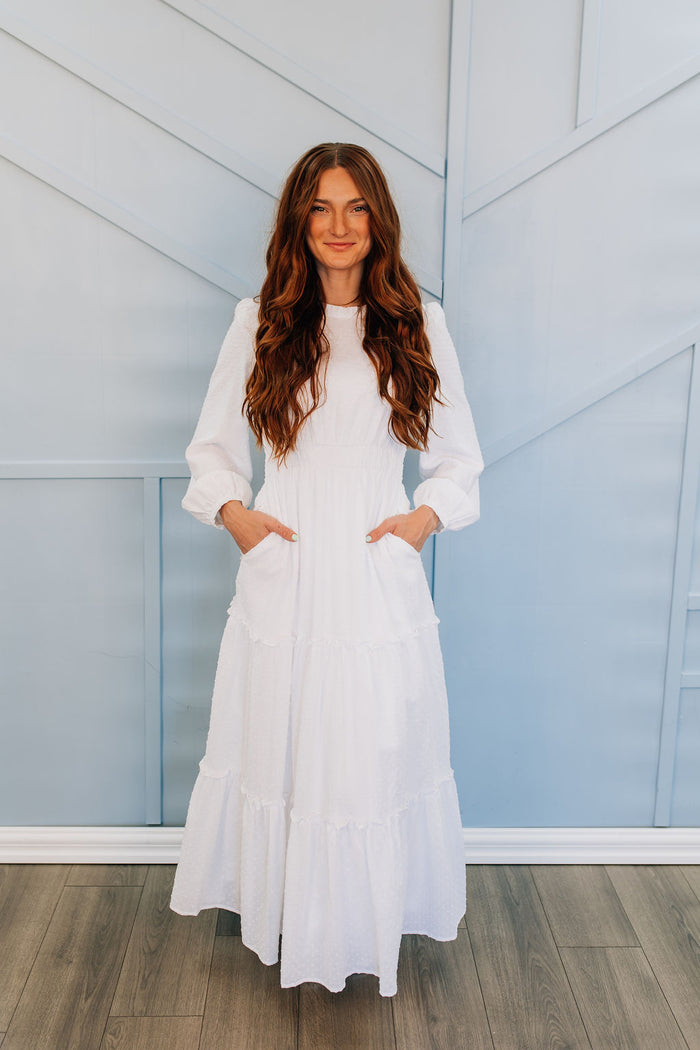 Jane LDS Temple Dress