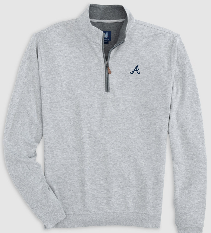 johnnie-O Sully BRAVES 1/4 Zip Pullover