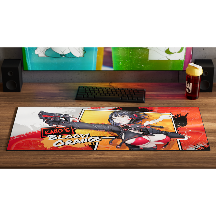 Kaho's Bloody Orange Mouse Pad - Gamer Supps