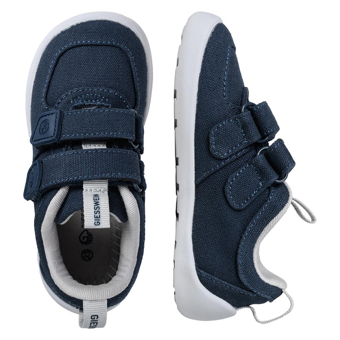 Giesswein Kids Barefoot Canvas - bleu océan 540