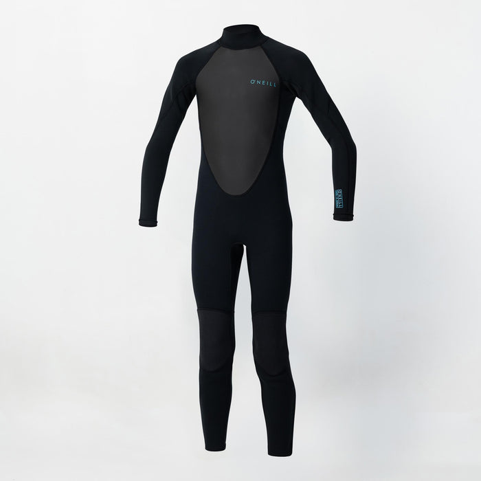 Kid's Factor 3/2mm Steamer Back Zip - Black
