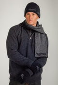 Possum and Merino  KO62 Cable Glovelets - Glovelets in a classic cable pattern.  Make a set with KO132 Cable Scarf and KO94 Cable Headband.  One Size.  Made proudly in New Zealand from a pr