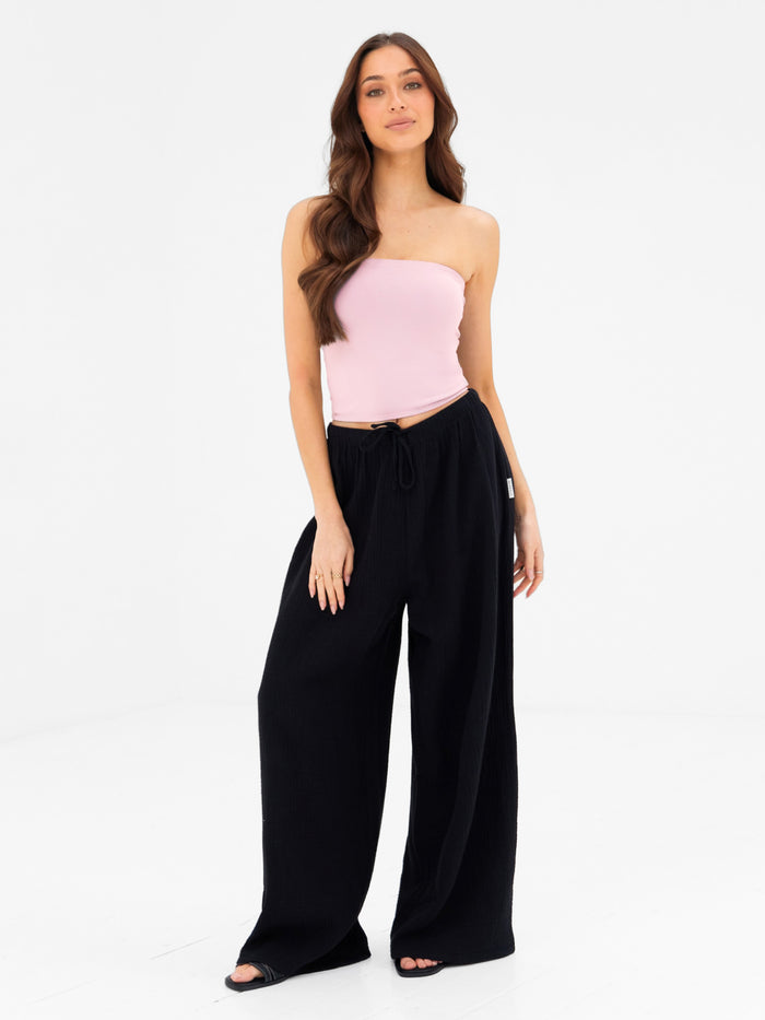 Lucia Bandeau Top - Pastel Pink