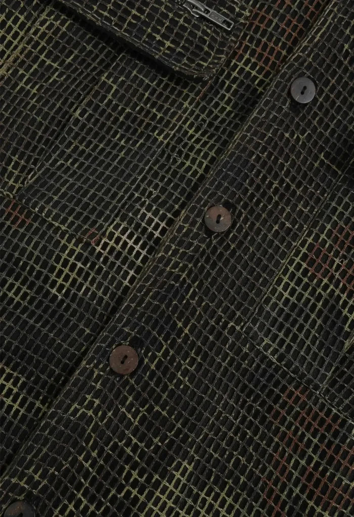 Mandrake Camo Net Trucker Jacket