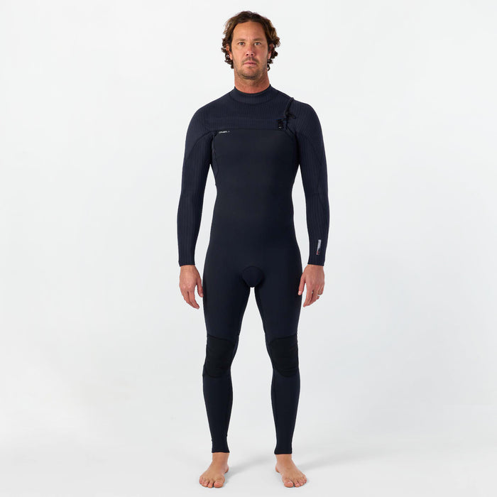 Men's HyperFreak 3/2+mm Steamer Chest Zip - Black