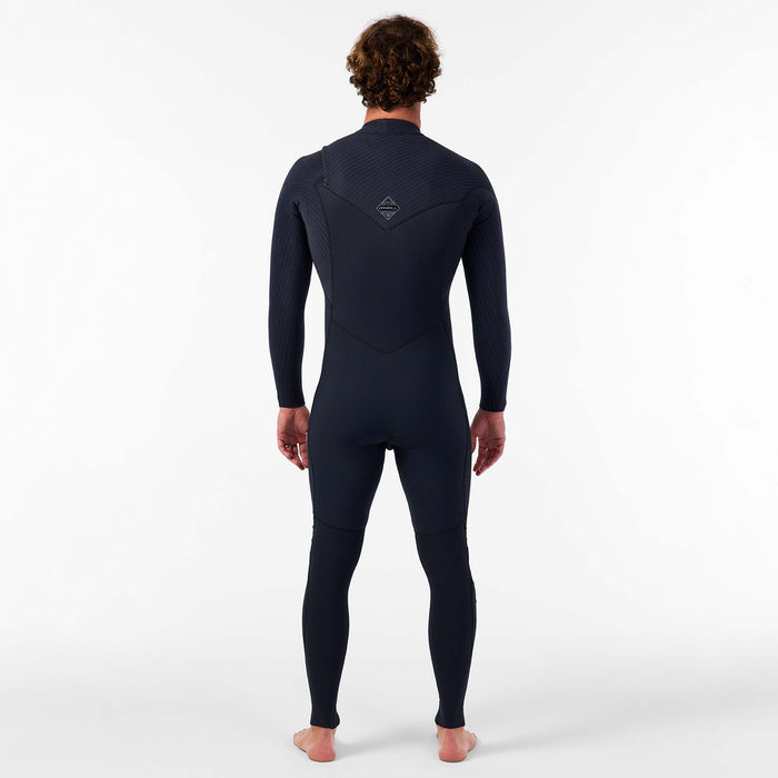 Men's HyperFreak 3/2+mm Steamer Chest Zip - Black