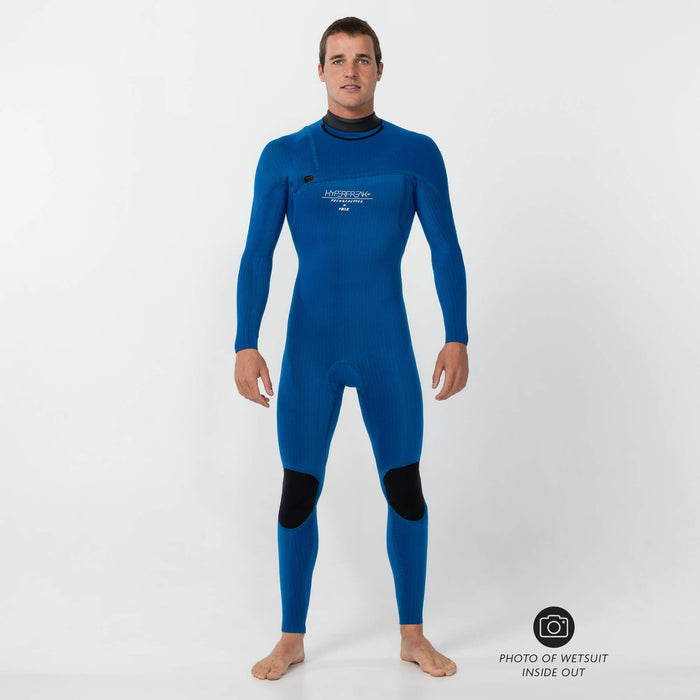 Men's HyperFreak 4/3+mm Steamer Chest Zip - Black