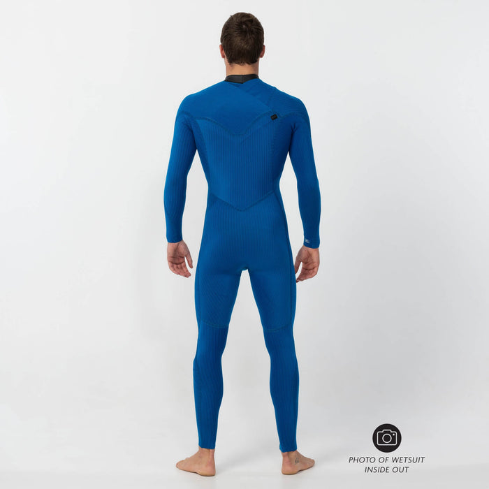 Men's HyperFreak 4/3+mm Steamer Chest Zip - Black