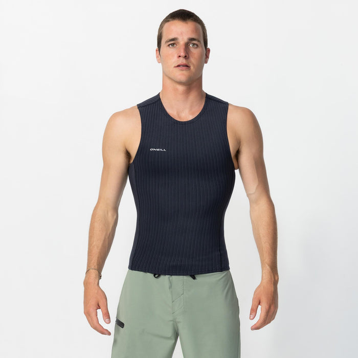 Men's HyperFreak TB3X Sleeveless 1.5mm Wetsuit Vest - Black