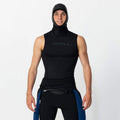 Men's Thermo X Hooded Wetsuit Vest - Black