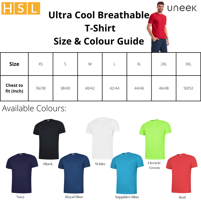 Mens Ultra Cool Breathable T-Shirt