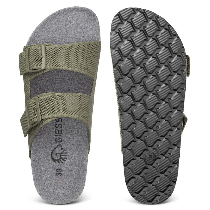 Giesswein Merino Slides Men - forêt 418