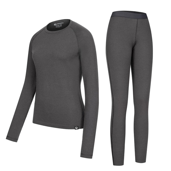 Giesswein Merino Thermo Set Women - gris 017