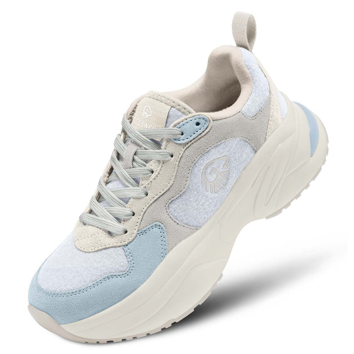 Giesswein Merino Wave Women - bleu clair 524