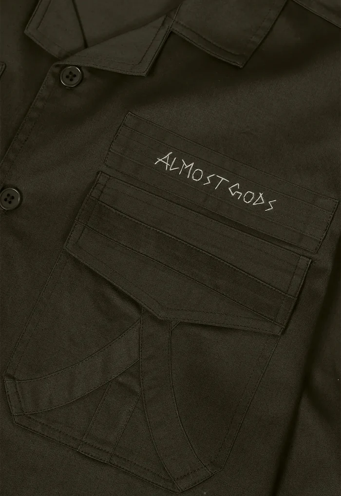 Military Relaxed Overshirt