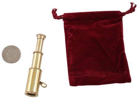 Miniature Brass Telescope