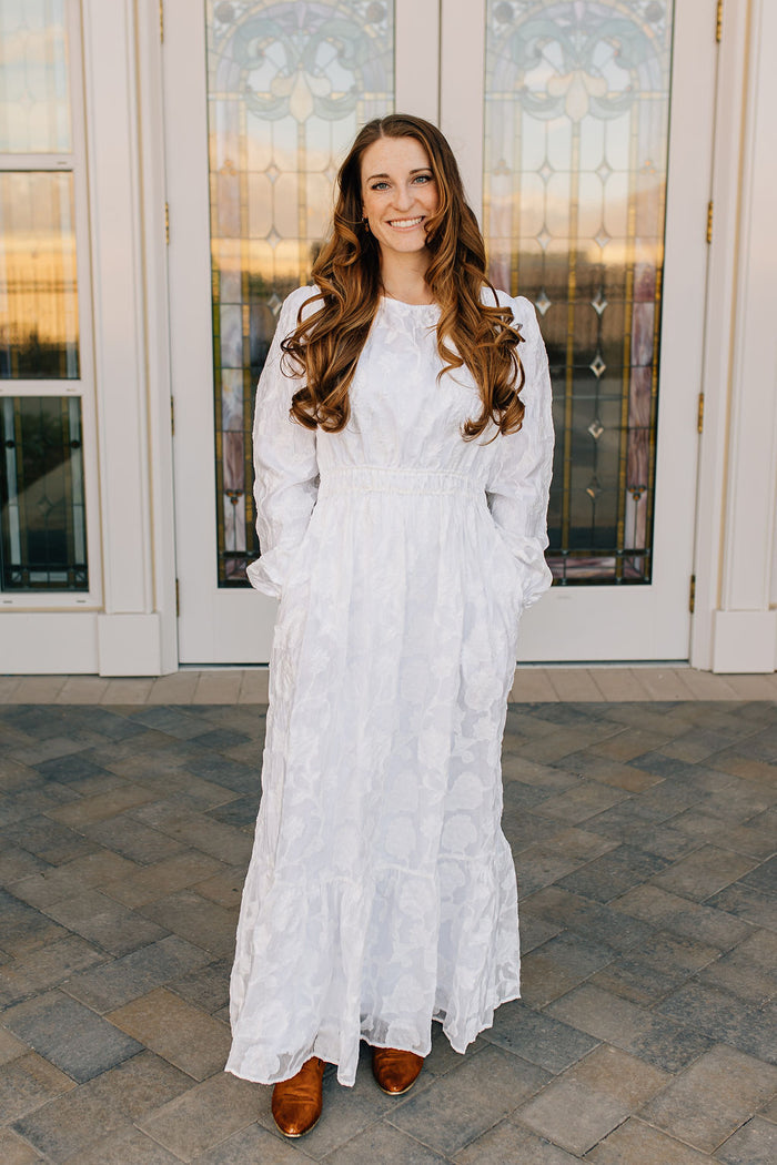 Miriam LDS Temple Dress