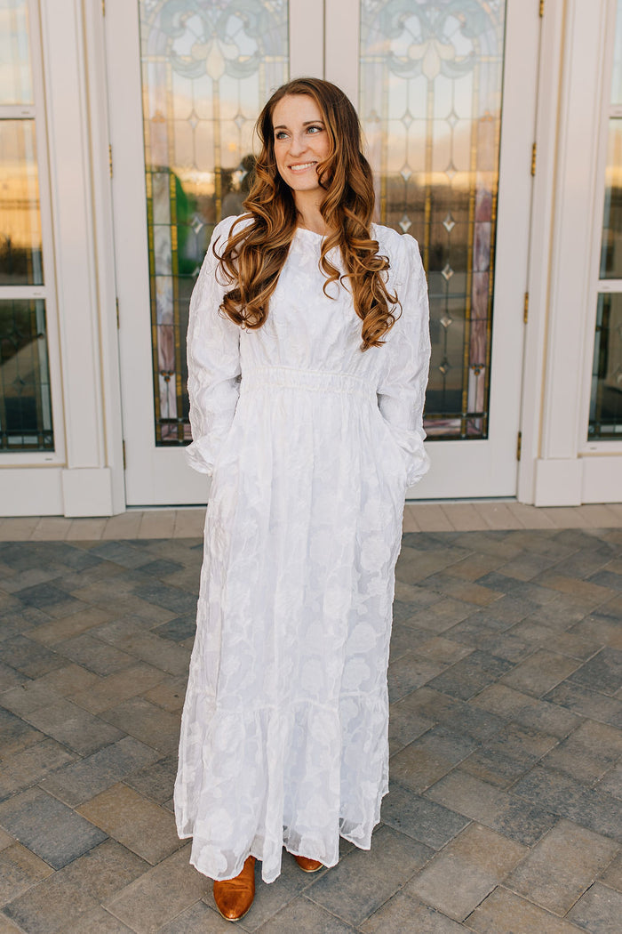 Miriam LDS Temple Dress