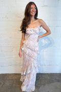 Morning Garden Maxi Pink, adeline boutique, dallas boutique, boutique