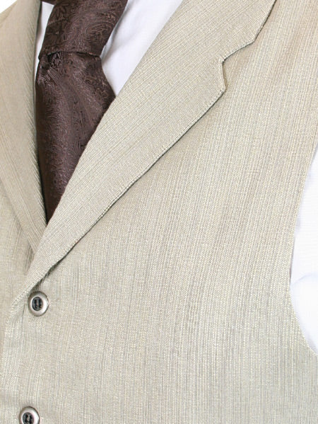 Morton Vest - Beige Stripe