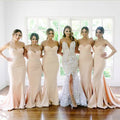 New Arrival Sweet Heart Mermaid Sexy Long Wedding Party Dresses For Maid of Honor, WG113