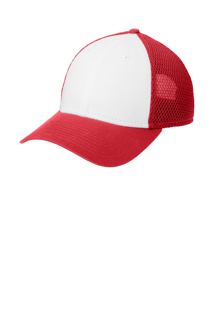 New Era® Snapback Contrast Front Mesh Cap | NE204