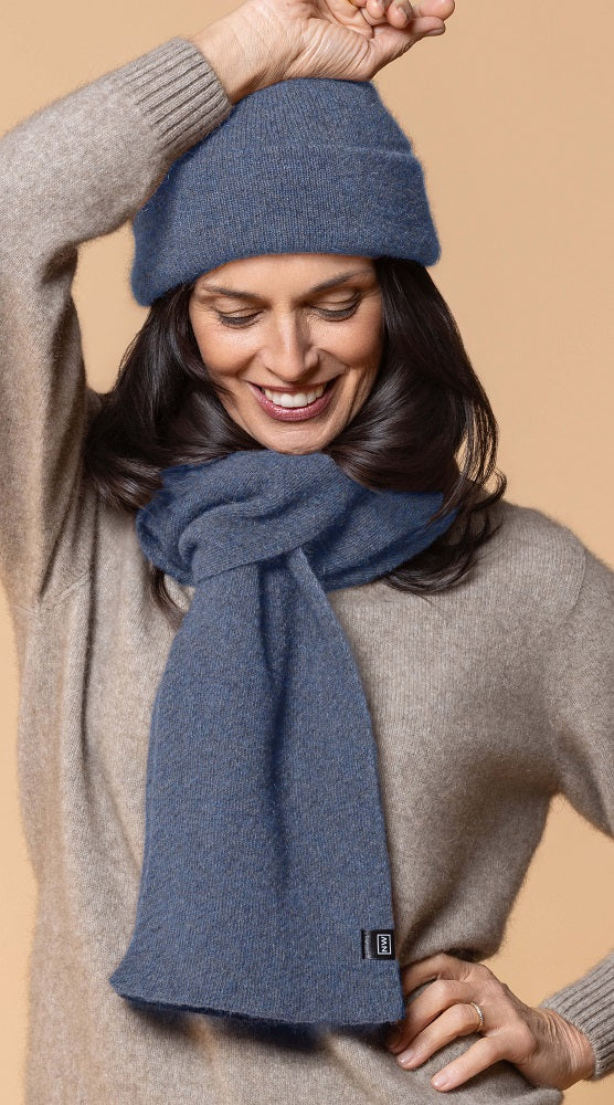 Possum and Merino  NW5005 Beanie - Our biggest selling accessory style. Double layer for maximum warmth.  Composition - 40% Possum Fur, 53% Merino, 7% Silk  One Size Fits All