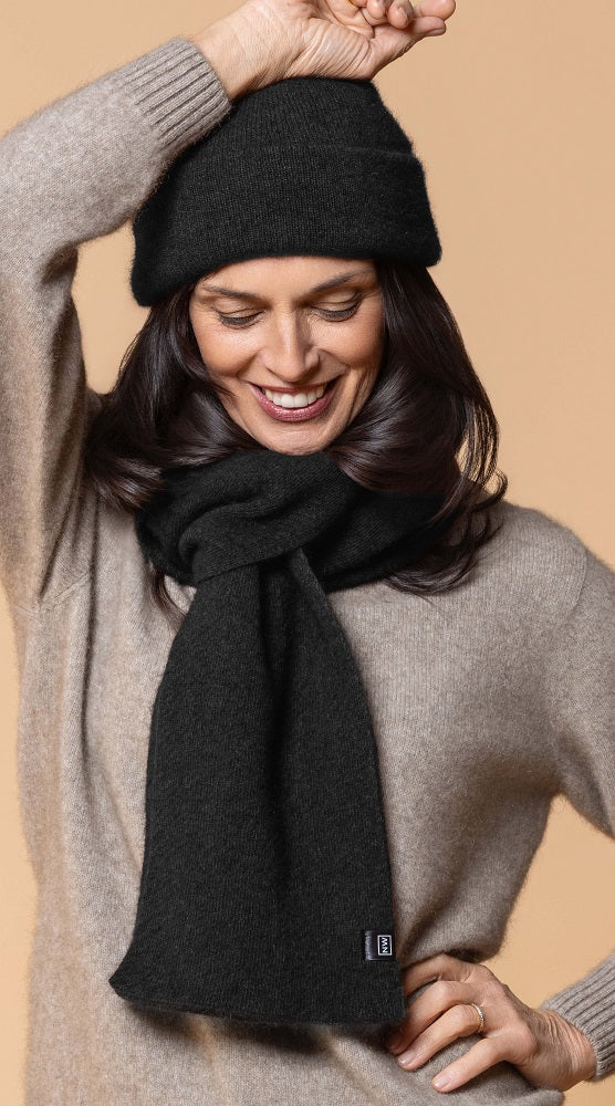 Possum and Merino  NW5005 Beanie - Our biggest selling accessory style. Double layer for maximum warmth.  Composition - 40% Possum Fur, 53% Merino, 7% Silk  One Size Fits All
