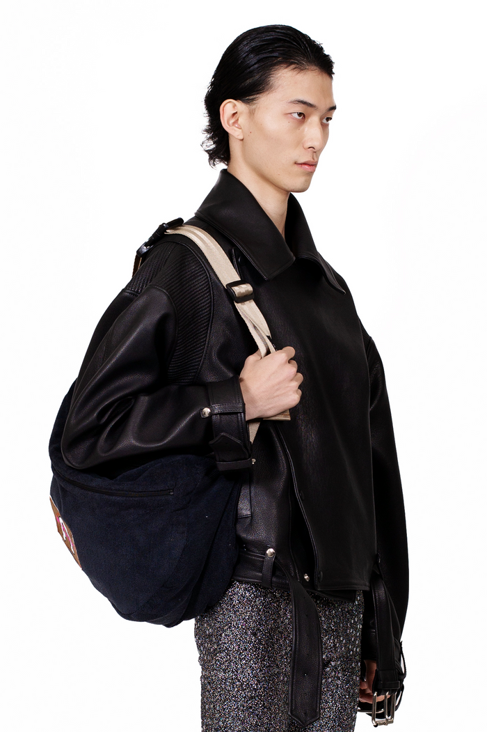 Oversized Towel Belt Bag