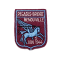 Pegasus Bridge at Bénouville, Normandy Commemorative Patch - Army & Outdoors - Flags, Badges & Insignia