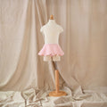 Petit Playa Petal Bikini Skirt in Candy print, sun-safe UPF50+ swimwear for babies and girls