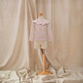 Petit Playa Petal Rashguard in Peony print, sun-safe UPF50+ swimwear for babies and girls — image 4