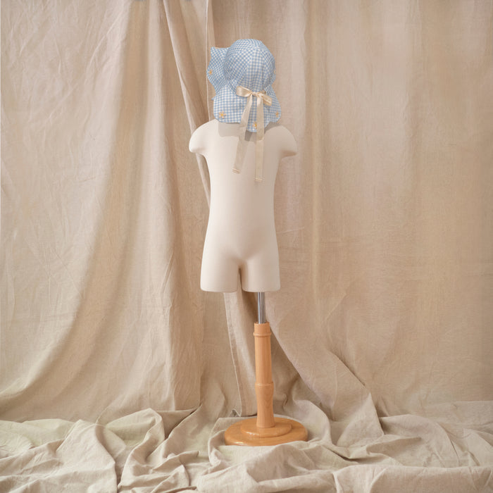 Petit Playa Petal Sun Hat in Dorothy print, sun-safe UPF50+ sun hat for babies and girls — image 2