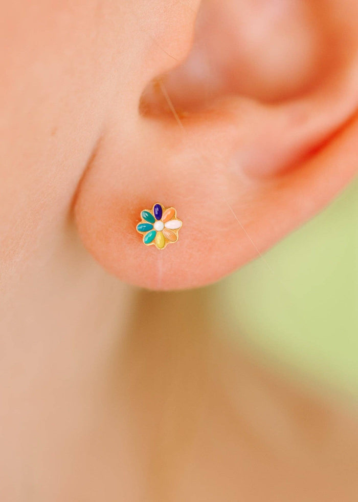 Pierced Co - Rainbow Tiny Daisies