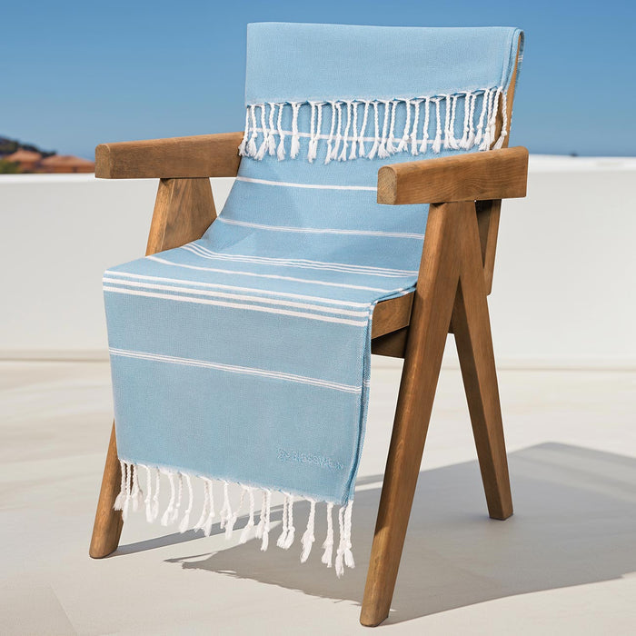 Giesswein Outdoor-Decke - ciel bleu 519