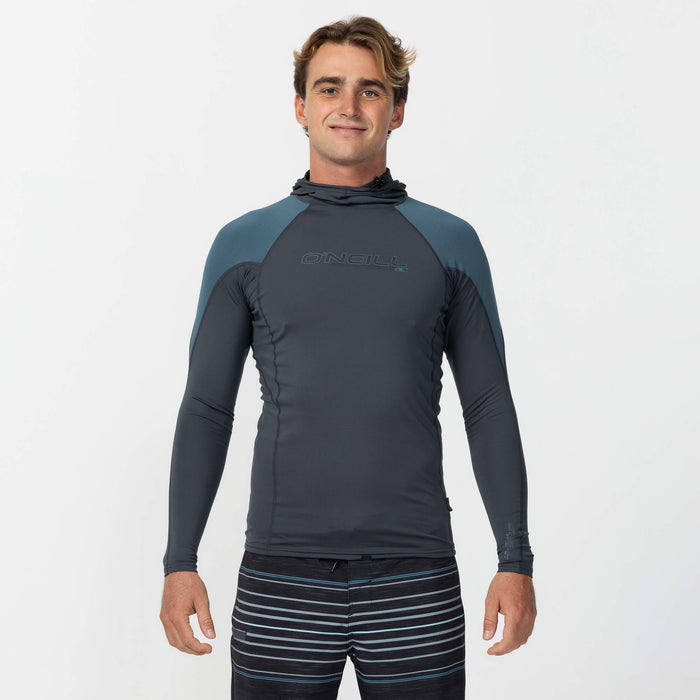 Premium Skins O'Zone Hooded Rash Vest - Graphite