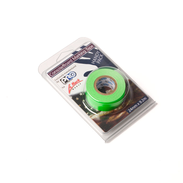 PRO-CONSOLE FLUORESCENT ARTIST PAPER TAPES - 24MM X 9.2M