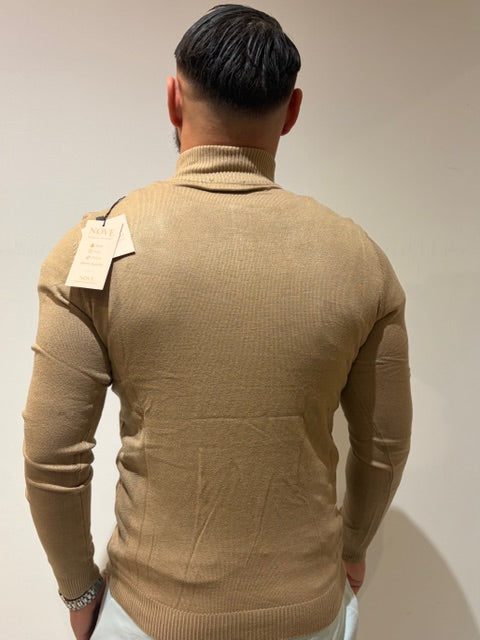 Pull Col Montant Zip