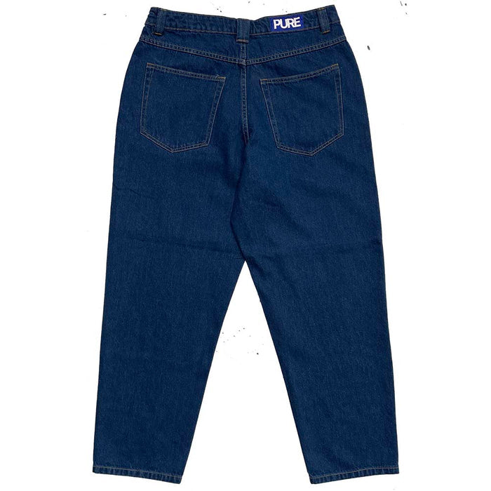 Pure Heron Denim Pants Dark Blue Wash Pure Boardshop