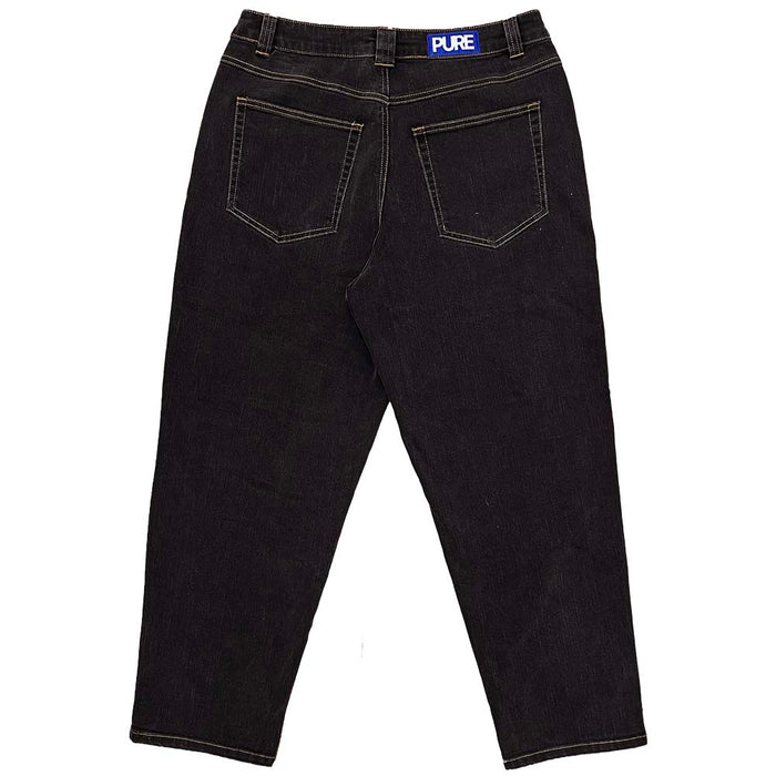 Pure Heron Denim Pants Black Pure Boardshop