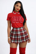 Red 1913 DST Chenille Tee