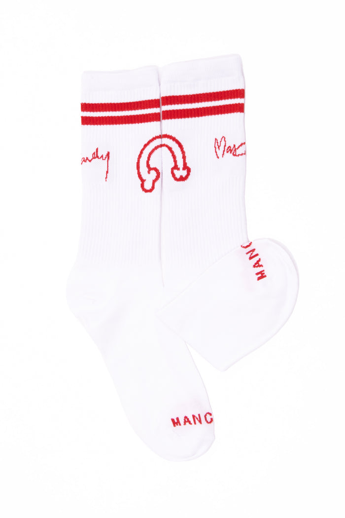 Red Ringer Socks