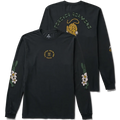 Roark Jaguar Premium Long Sleeve T-Shirt Black pure boardshop