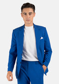 Royal Blue Stretch Suit