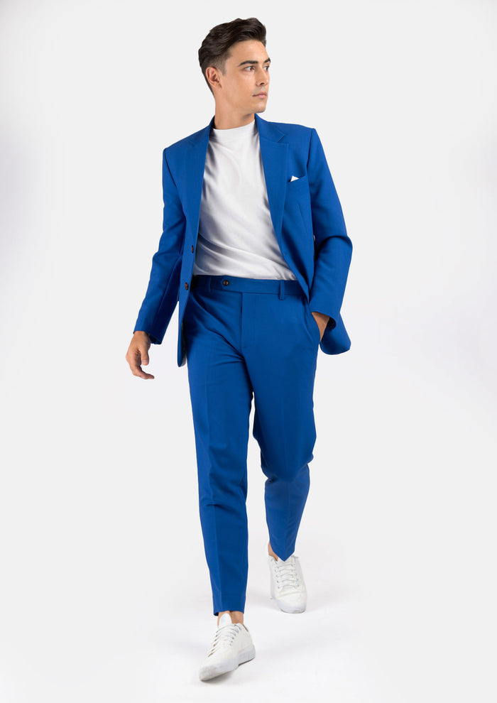 Royal Blue Stretch Suit
