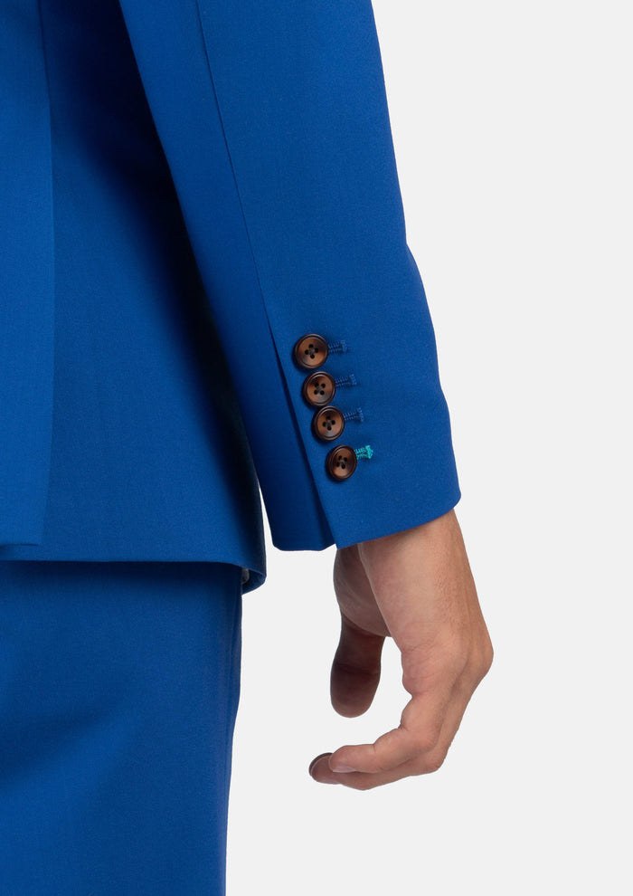 Royal Blue Stretch Suit