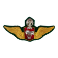 Royal Thai Army Balloon Jump Parachutist Wings Badge - Army & Outdoors - Flags, Badges & Insignia