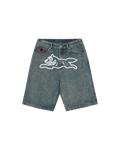 Running Dog Denim Shorts
