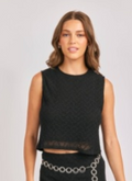 Sadie & Sage Trance Lace Top