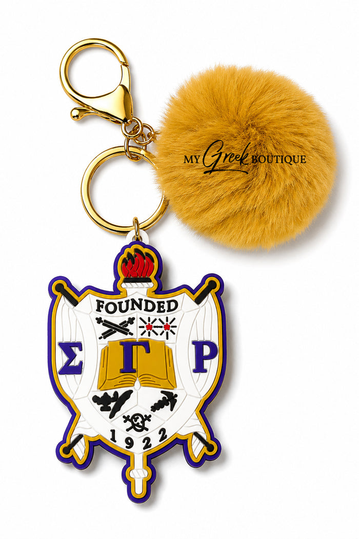 SGR Shield Fur Keychain